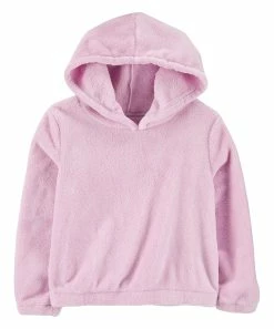 Carter's | Pink Velboa Hoodie - Girls