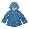 Carter's | Blue Chambray Floral Fleece Anorak - Infant, Toddler & Girls
