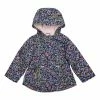 Carter's | Navy & Purple Multicolor Floral Anorak - Toddler & Girls