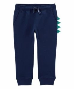 Carter's | Navy Dinosaur Spike-Accent Joggers - Infant