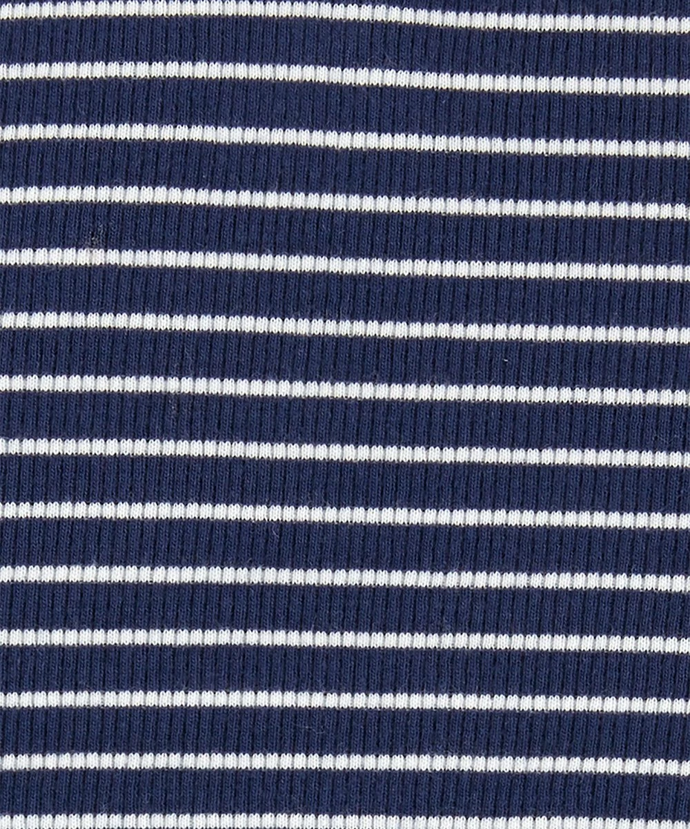 Carter's | Navy Stripe Cherry One-Piece Sunsuit - Infant - Image 2