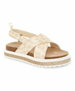 Carter's | Beige & Cream Cheetah Cindy Sandal - Girls