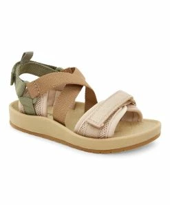 Carter's | Khaki & Olive Delray Sandal - Girls