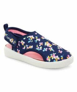 Carter's | Navy & Pink Floral Salinas Water Shoe - Girls