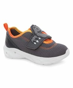 Carter's | Black & Orange Hug Dinosaur Sneaker - Boys