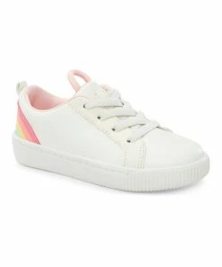 Carter's | White & Pink Rainbow Tryptic Sneaker - Girls