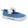 Carter's | Blue & White Polka Dot Merci Sneaker - Girls