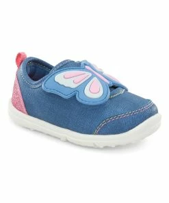 Carter's | Blue & Pink Butterfly Ladonna Sneaker - Girls