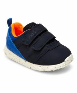 Carter's | Navy & Blue Color Block Relay Sneaker - Boys