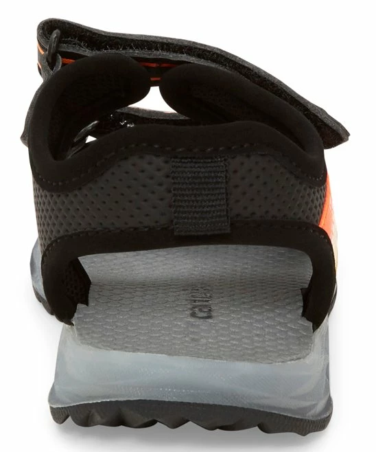 Carter's | Black & Yellow Tim Sandal - Boys - Image 4