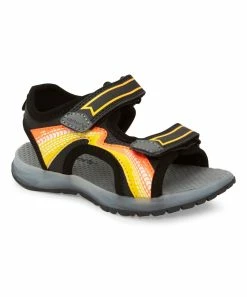 Carter's | Black & Yellow Tim Sandal - Boys