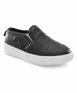 Carter's | Black Shark-Embossed Ricky Slip-On Sneaker - Boys
