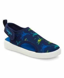 Carter's | Navy & Blue Dinosaur Salinas Water Shoe - Boys