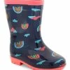 Carter's | Navy Rainbow Sherry Rain Boot - Girls