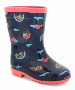 Carter's | Navy Rainbow Sherry Rain Boot - Girls