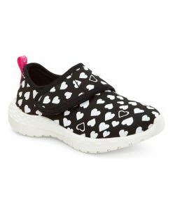Carter's | Black & White Hearts Lorena Sneaker - Girls