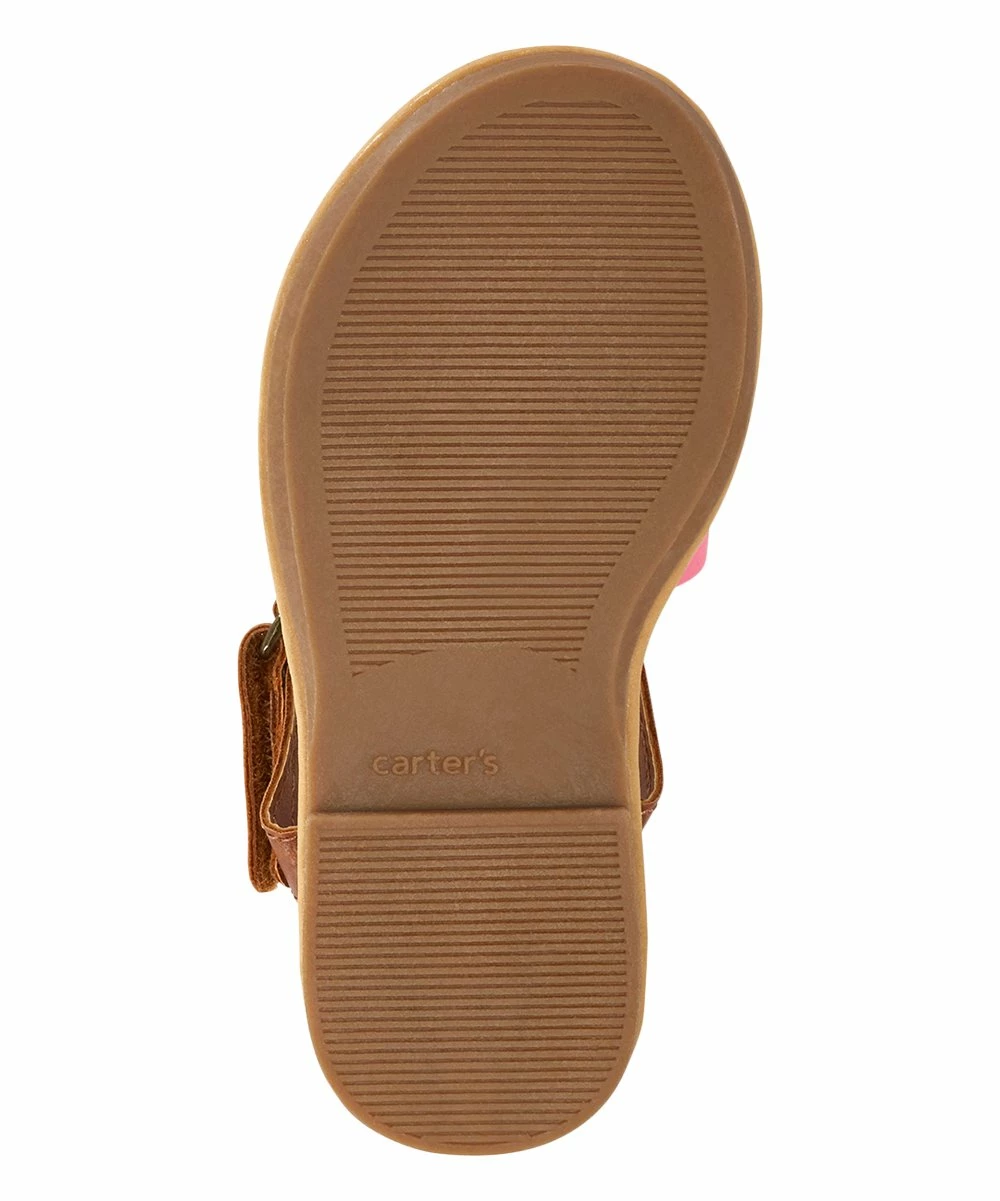 Carter's | Brown & Pastel Denali Sandal - Girls - Image 5
