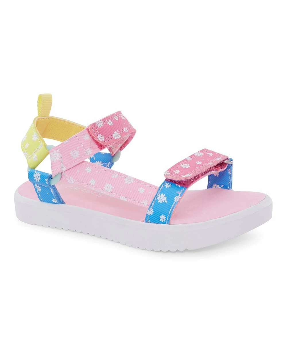 Carter's | Pink & Yellow Floral Valencia Sandal - Girls