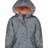 Carter's | Gray Floral Hooded Anorak - Girls