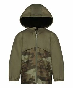 Carter's | Green Camo Hooded Coat - Toddler & Boys