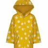 Carter's | Yellow & White Polka Dot Raincoat - Toddler & Girls