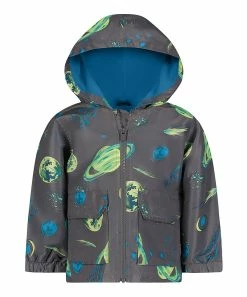 Carter's | Dark Gray Plate Raincoat - Toddler & Boys
