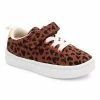 Carter's | Brown & Black Heart Perrie Sneaker - Girls