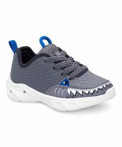 Carter's | Gray & Blue Shark Tegan Light-Up Sneaker - Boys