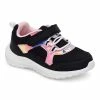 Carter's | Black & Pink Iridescent Sawyer Sneaker - Girls
