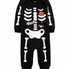 Carter's | Black & White Skeleton Playsuit - Newborn & Infant