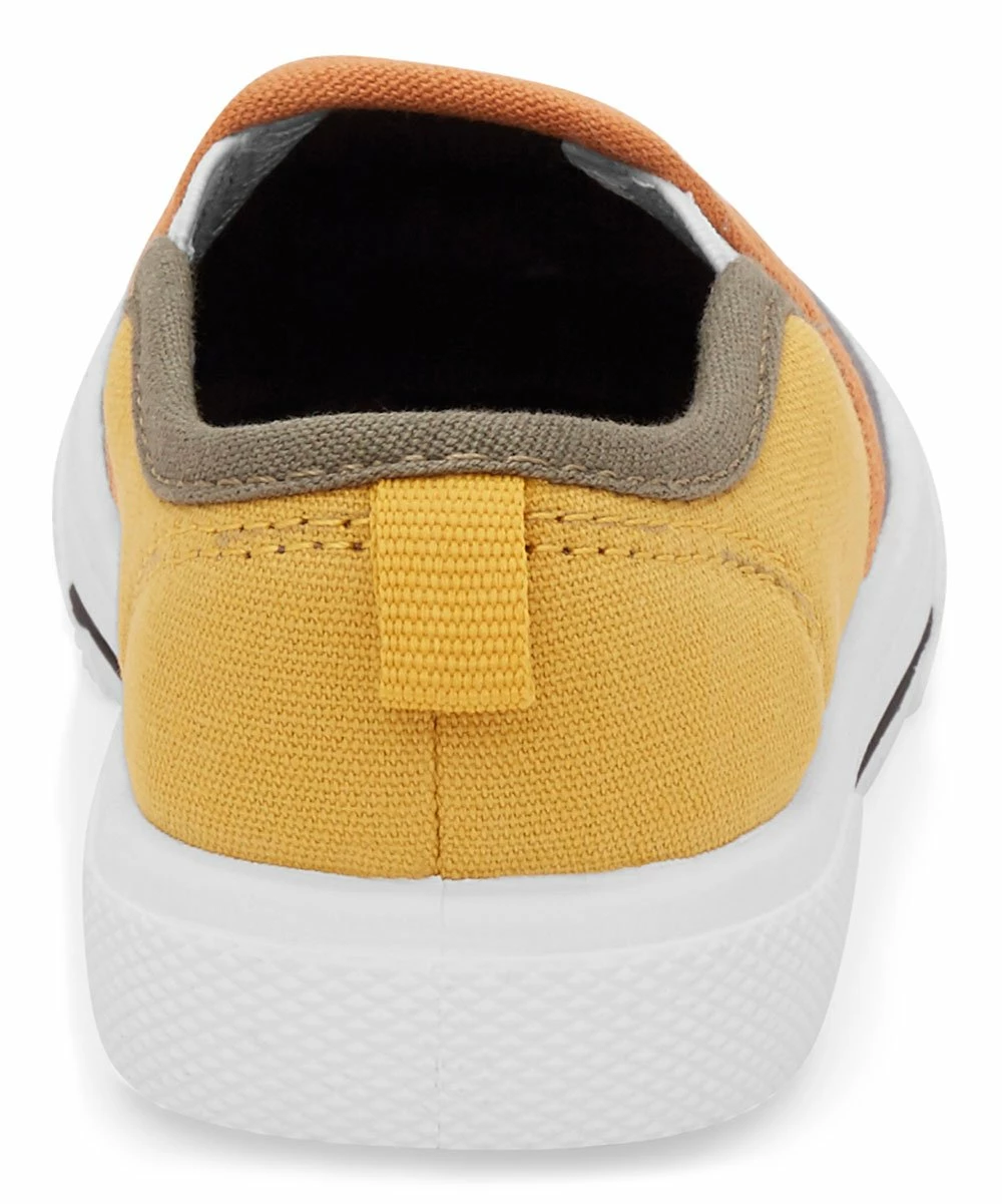 Carter's | Yellow & Gray Damon Slip-On Sneaker - Boys - Image 3