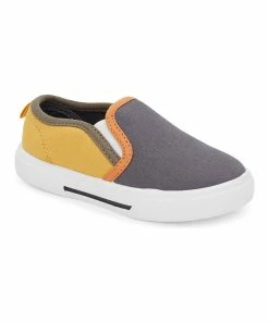 Carter's | Yellow & Gray Damon Slip-On Sneaker - Boys