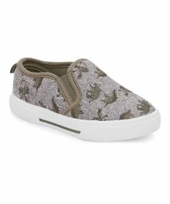 Carter's | Gray Damon Dinosaur Slip-On Sneaker - Boys