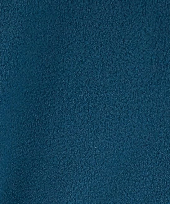 Carter's | Blue & Orange Color Block Fleece Hooded Zip-Up Playsuit - Infant - Image 2