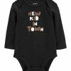 Carter's | Dark Gray 'New Kid in Town' Original Bodysuit - Infant