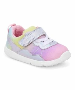 Carter's | Pink & Blue Multicolor Strap-Accent Kit Sneaker - Girls