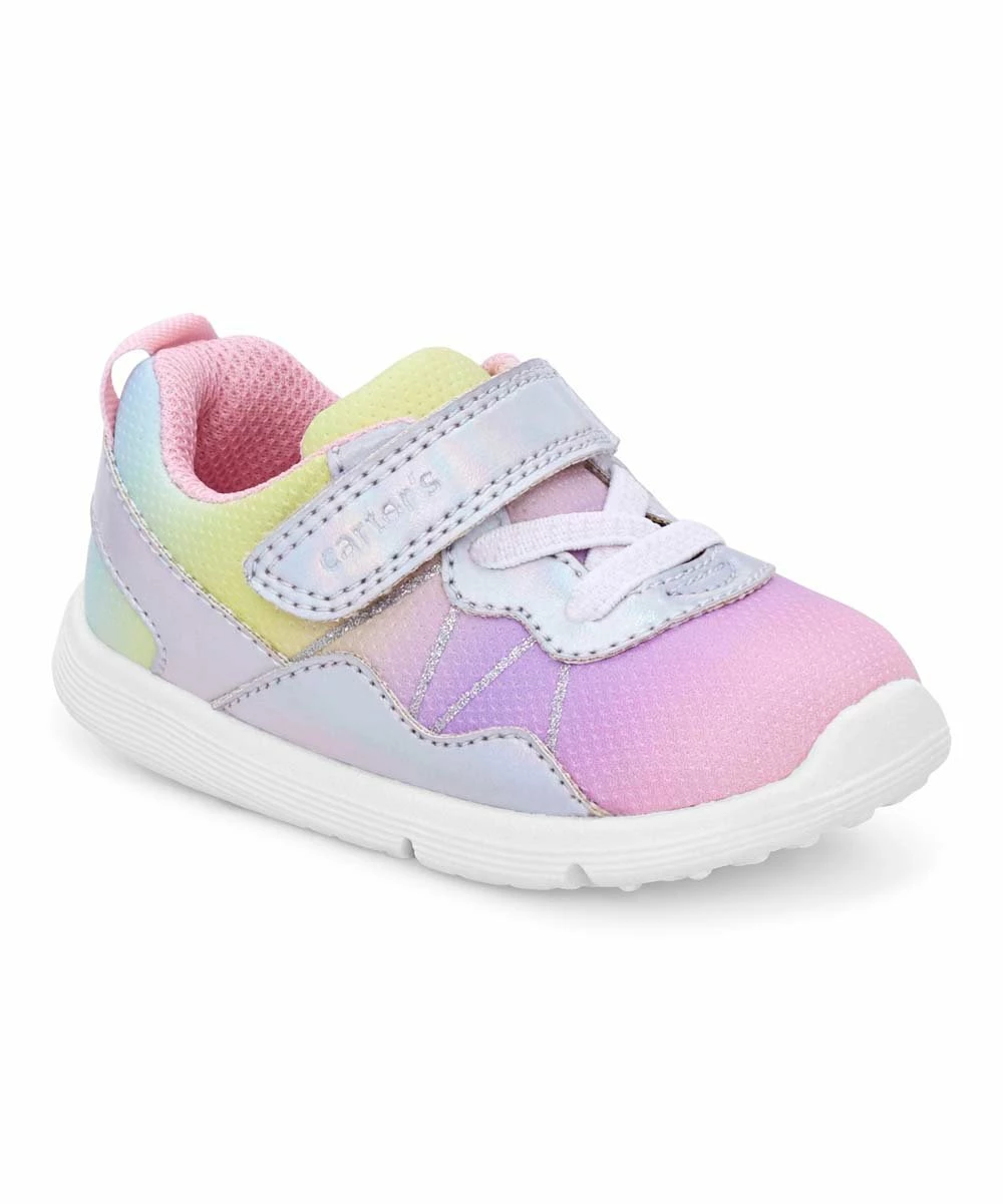 Carter's | Pink & Blue Multicolor Strap-Accent Kit Sneaker - Girls