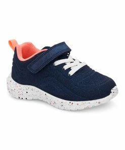 Carter's | Navy & Coral Mercury Sneaker - Girls