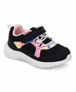 Carter's | Black & Pink Sawyer Sneaker - Girls