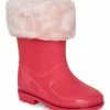 Carter's | Pink Fuzzy Adley Rain Boot - Girls