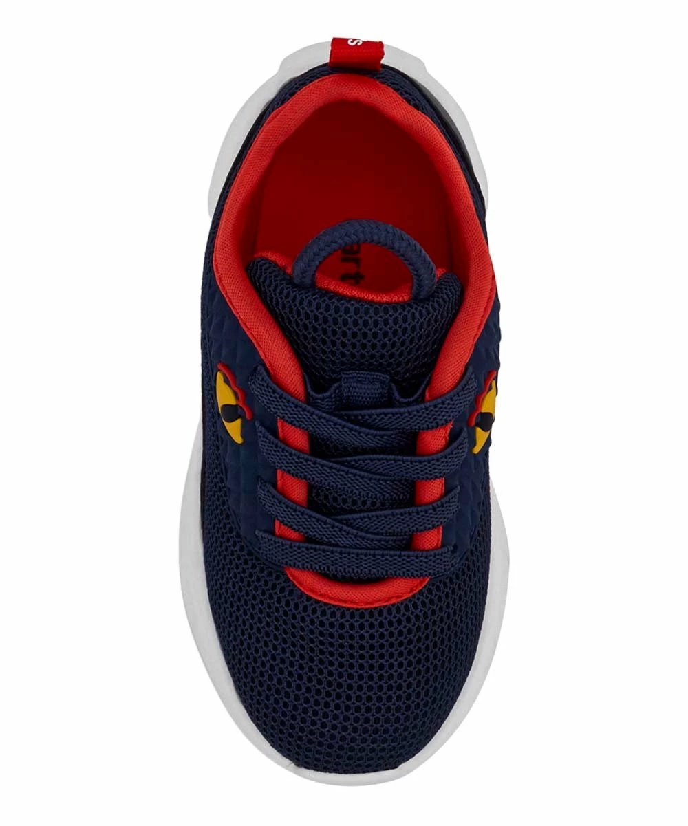 Carter's | Navy Dragon Creek Mesh Light-Up Sneakers - Boys - Image 4