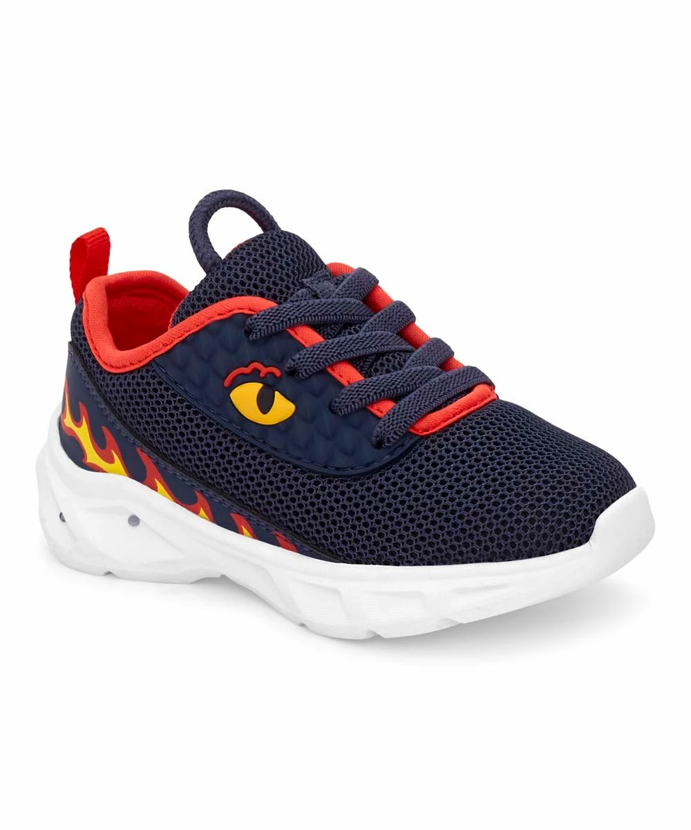 Carter's | Navy Dragon Creek Mesh Light-Up Sneakers - Boys