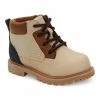 Carter's | Khaki & Brown Color Block Roy Combat Boot - Boys