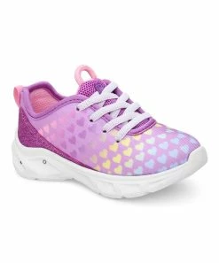 Carter's | Purple Hearts Creek Light-Up Sneakers - Girls