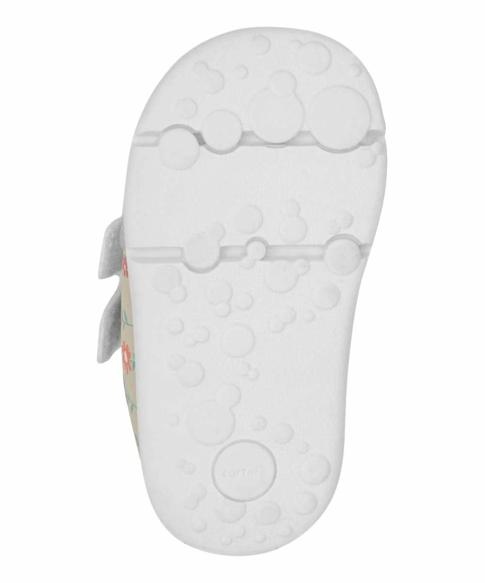 Carter's | Gold Glitter Floral Neo Sneaker - Girls - Image 5