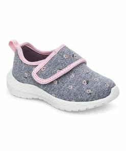 Carter's | Gray & Pink Floral Lorena Sneaker - Girls