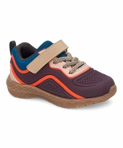 Carter's | Brown & Burgundy Zigzag Mercury Sneaker - Kids