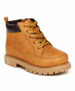 Carter's | Tan Trail Combat Boots - Boys