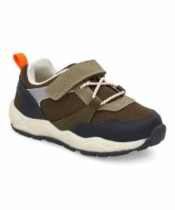 Carter's | Olive Mesh Vulcan Sneaker - Boys
