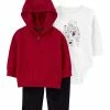 Carter's | Red Pullover Hoodie Set - Infant